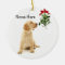 Yellow Labrador Christmas Ornament