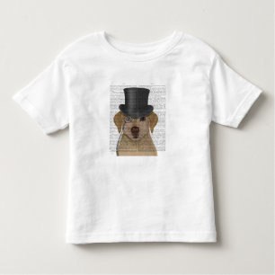 Yellow Labrador, Formal Hound and Hat Toddler T-Shirt