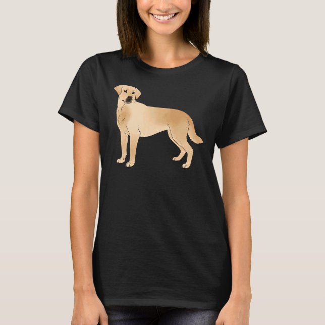 Yellow Labrador Retriever 60 T-Shirt (Front)