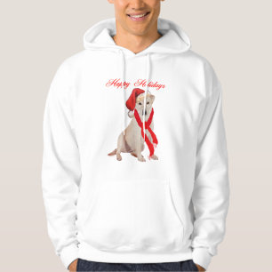 Yellow Labrador Retriever Christmas Hoodie