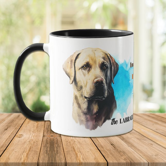 Yellow Labrador Retriever Dog Loyal Friend Mug (Creator Uploaded)