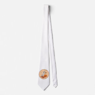 Yellow Labrador Retriever Halloween Tie