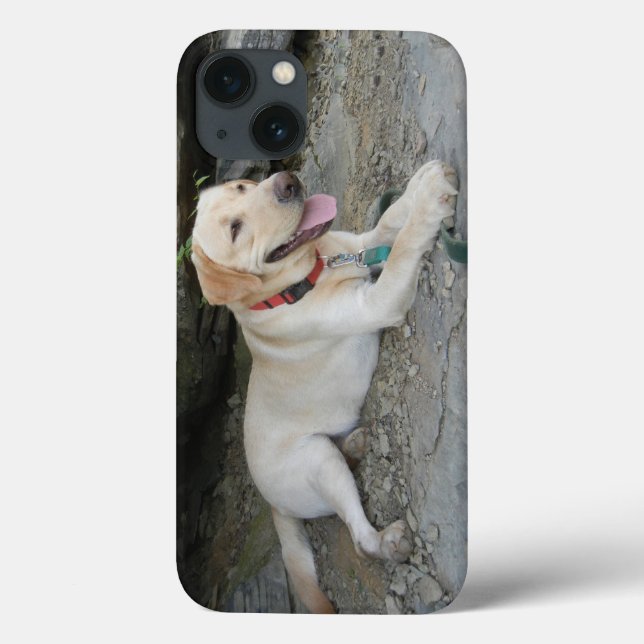 Yellow Labrador Retriever iPhone 8 Case (Back)