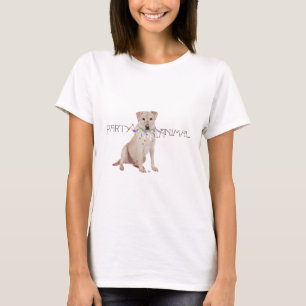 Yellow Labrador Retriever Party T-Shirt