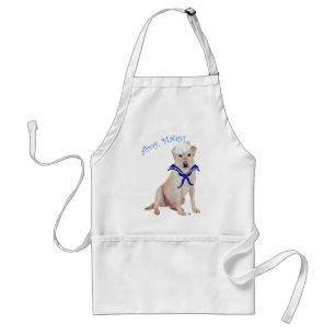 Yellow Labrador Retriever Sailor Standard Apron