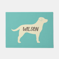 Yellow Labrador Retriever Silhouette Lab Lover's