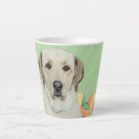 Yellow Labrador Retriever & Tennis Balls Painting