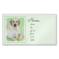 Yellow Labrador Retriever & Tennis Balls Painting