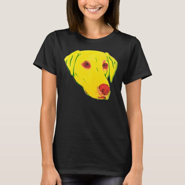 Yellow Labrador    T-Shirt (Front)