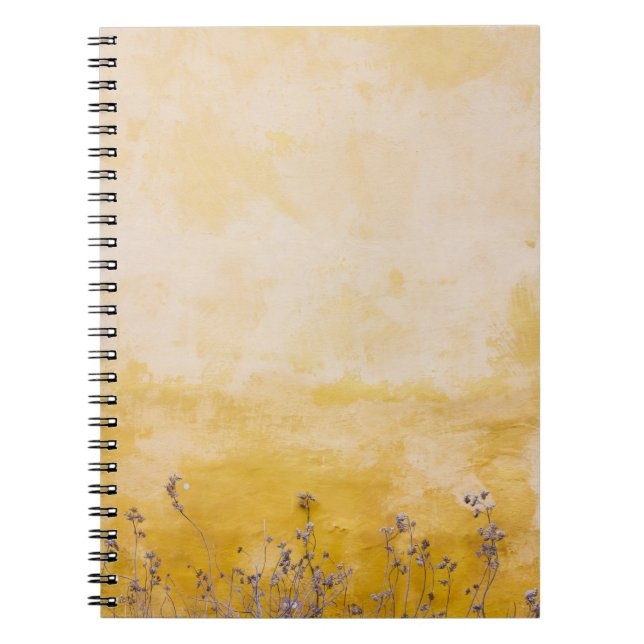 Yellow & Lavender Notebook (Front)