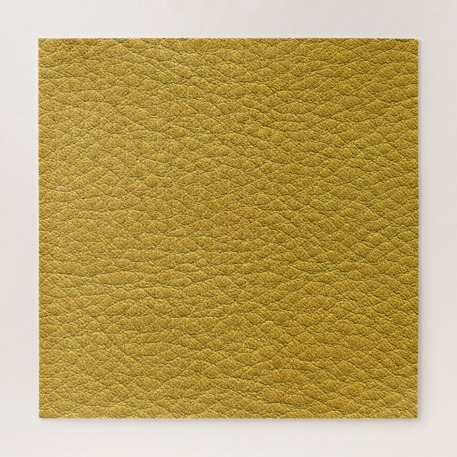 Yellow Leather Texture Seamless Closeup Jigsaw Puzzle (Vertical)