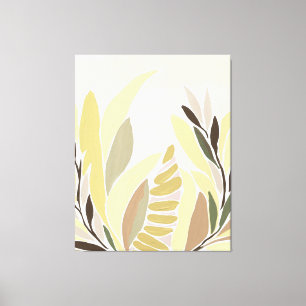 Yellow Leaves Canvas Print