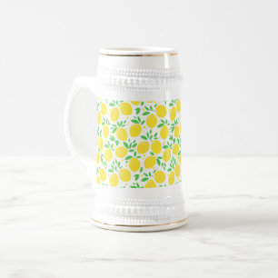 Yellow Lemon Beer Stein