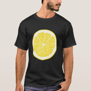 Yellow Lemon Costume Citrus Fruit Matching Costum T-Shirt