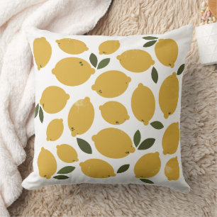 Yellow Lemon design Cushion