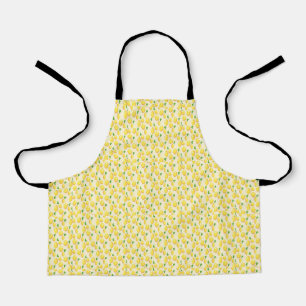 Yellow lemon fruit apron