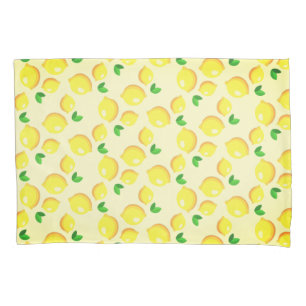 Yellow Lemon Pillow Case