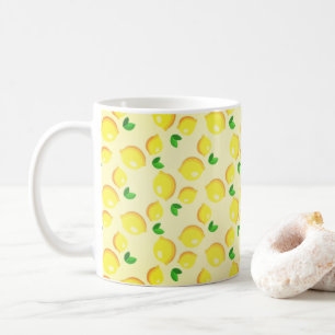 Yellow Lemons Coffee Mug Gift
