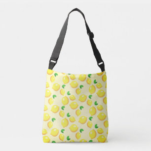 Yellow Lemons Crossbody Bag