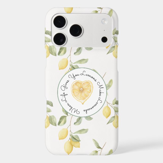 Yellow Lemons Fruit Lemonade (Back)