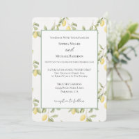 Yellow Lemons Fruit Wedding