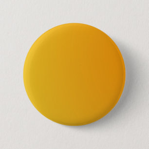 Yellow light orange aesthetic decorative 6 cm round badge