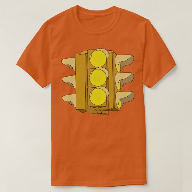 Yellow Lights Great Gift Idea 1 T-Shirt (Design Front)