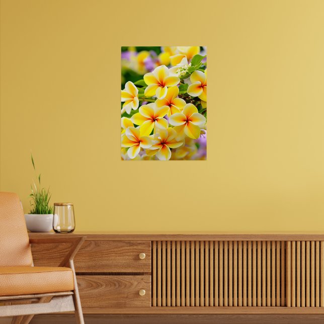 yellow lilac flowers poster (Living Room 2)