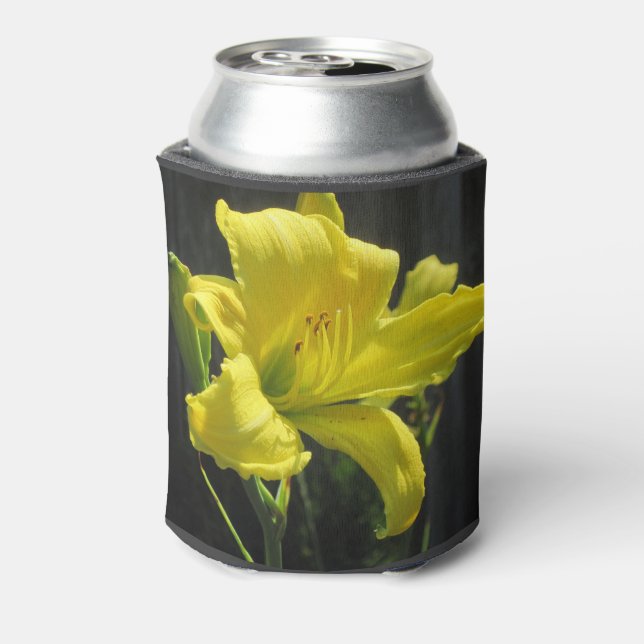 Yellow Lily Can Cooler (Can Back)