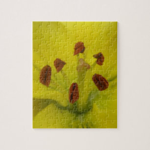 Yellow Lily Floral Puzzle