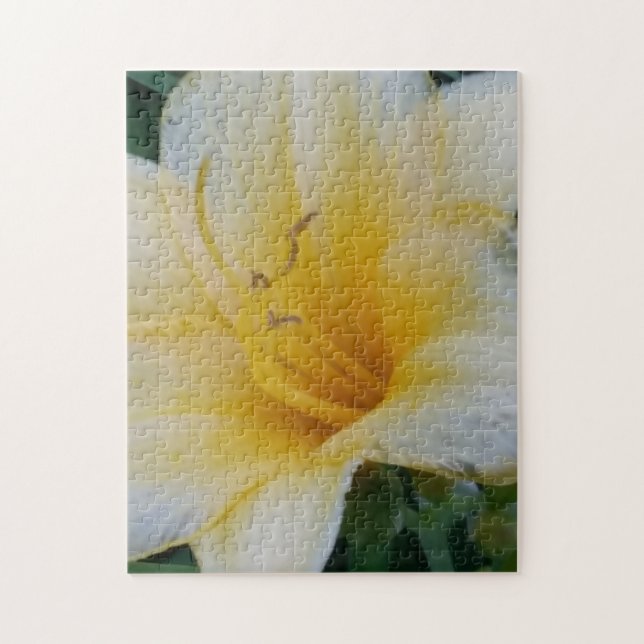 yellow lily jigsaw puzzle (Vertical)