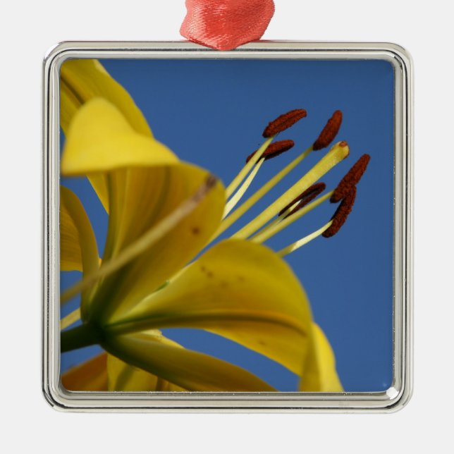 Yellow Lily Ornament (Front)