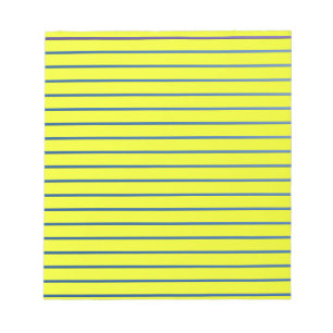 Yellow Lined 5.5" x 6" Notepad - 40 pages