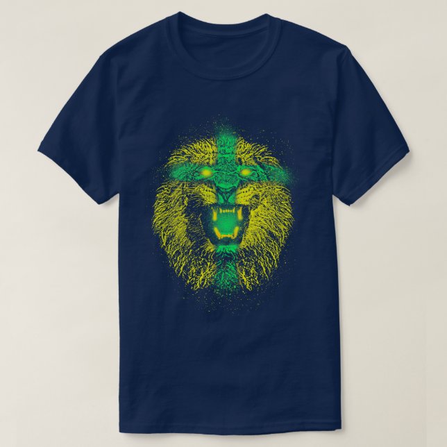 Yellow lion T-Shirt (Design Front)