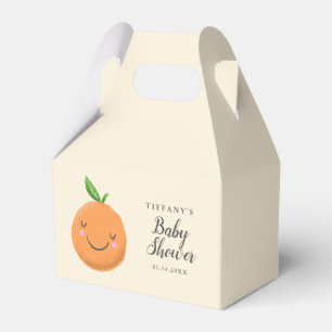 Yellow Little Cutie Baby Shower Favour Box