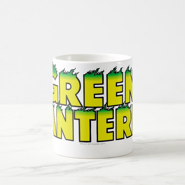 Yellow Logo Flames Coffee Mug (Center)