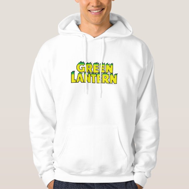Yellow Logo Flames Hoodie (Front)