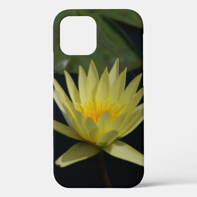 Yellow Lotus Waterlily Case-Mate iPhone Case (Back)
