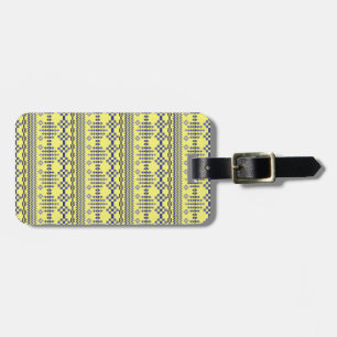 Yellow Luggage Tag