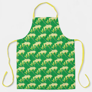 Yellow Magnolias on an Apron