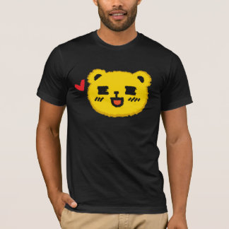 Yellow Manga Bear T-Shirt