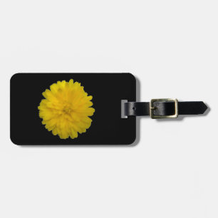 Yellow Marigold Custom Luggage Tag