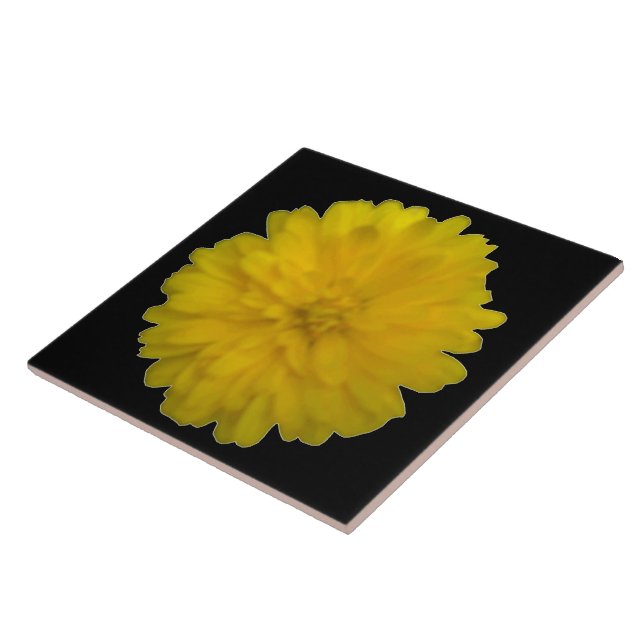 Yellow Marigold Tile (Side)