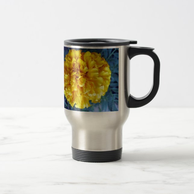 Yellow Marigold Travel Mug (Right)