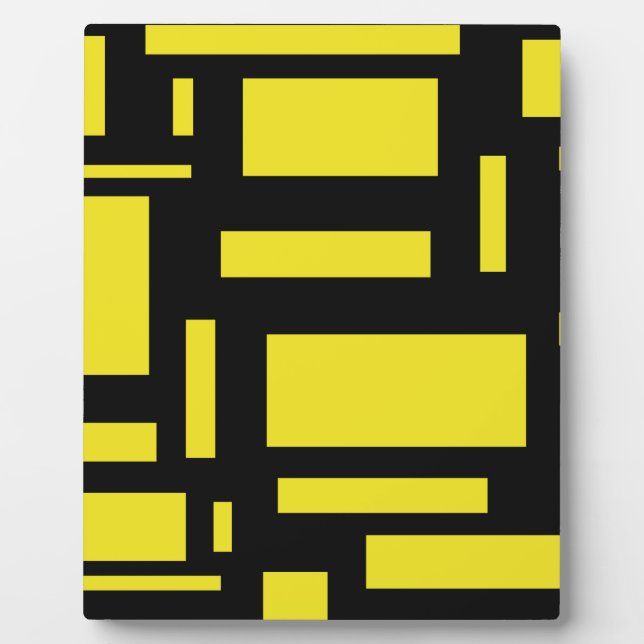 Yellow Maze Plaque (Front)