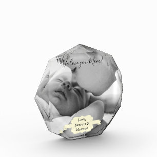 Yellow Minimalist Photo Mother's Day