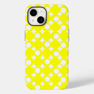 Yellow Mod Ball Design @ Emporio Moffa Case-Mate iPhone 14 Case