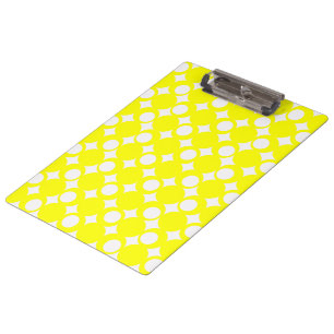 Yellow Mod Ball Design @ Emporio Moffa Clipboard