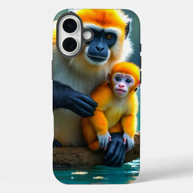 Yellow Monkeys Phone Case (Back)