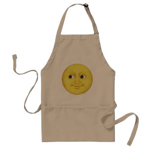 Yellow Moon - Emoji Standard Apron